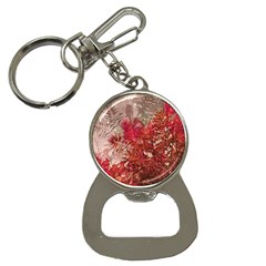 Decorative Flowers Collage Bottle Opener Key Chain by dflcprints