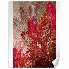 Decorative Flowers Collage Canvas 12  X 16  (unframed) by dflcprints