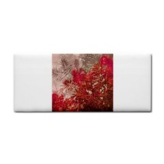 Decorative Flowers Collage Hand Towel by dflcprints