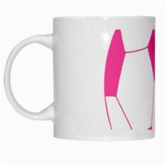 Soccer Ball Pink White Coffee Mug by Designsbyalex