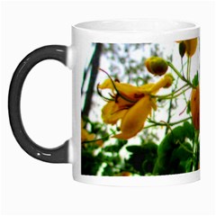 Yellow Flowers Morph Mug by SaraThePixelPixie