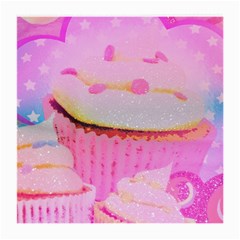 Cupcakes Covered In Sparkly Sugar Glasses Cloth (medium, Two Sided) by StuffOrSomething