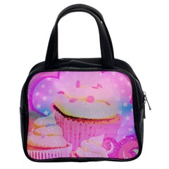 Cupcakes Covered In Sparkly Sugar Classic Handbag (two Sides) by StuffOrSomething