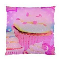 Cupcakes Covered In Sparkly Sugar Cushion Case (single Sided)  by StuffOrSomething