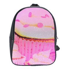 Cupcakes Covered In Sparkly Sugar School Bag (xl) by StuffOrSomething