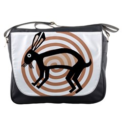 Mimbres Rabbit Messenger Bag by MisfitsEnterprise
