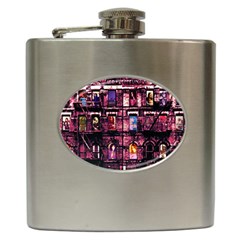 Physical Graffitied Hip Flask by SaraThePixelPixie