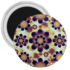 Luxury Decorative Symbols  3  Button Magnet by dflcprints