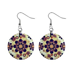 Luxury Decorative Symbols  Mini Button Earrings by dflcprints