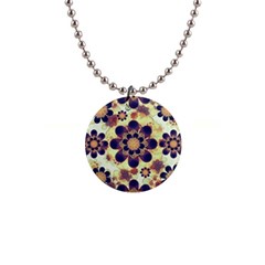 Luxury Decorative Symbols  Button Necklace by dflcprints