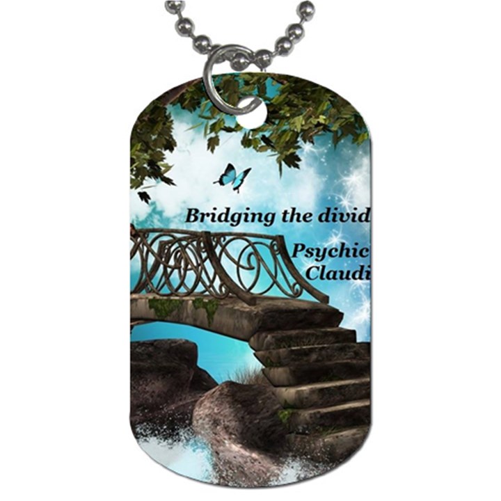 Psychic Medium Claudia Dog Tag (Two-sided) 