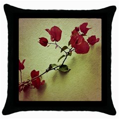 Santa Rita Flower In Warm Colors Wall Photo Throw Pillow Case (black) by dflcprints