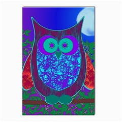 Moon Owl Postcards 5  X 7  (10 Pack) by SaraThePixelPixie