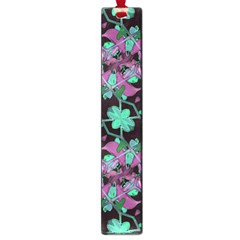 Floral Arabesque Pattern Large Bookmark by dflcprints