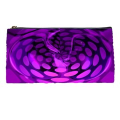 Abstract In Purple Pencil Case by FunWithFibro