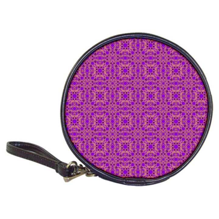 Purple Moroccan Pattern CD Wallet