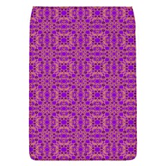Purple Moroccan Pattern Removable Flap Cover (small)