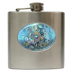 Led Zeppelin Iii Art Hip Flask by SaraThePixelPixie