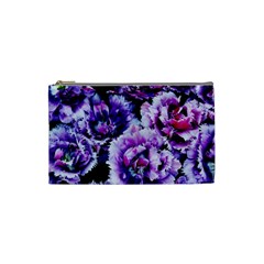 Purple Wildflowers Of Hope Cosmetic Bag (small) by FunWithFibro