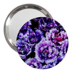 Purple Wildflowers Of Hope 3  Handbag Mirror by FunWithFibro