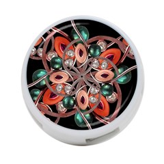 Luxury Ornate Artwork 4-port Usb Hub (one Side) by dflcprints