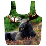 Majestic Moose Reusable Bag (XL) Back