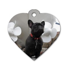 French Bulldog Dog Tag Heart (one Sided)  by StuffOrSomething