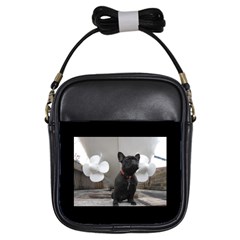 French Bulldog Girl s Sling Bag by StuffOrSomething