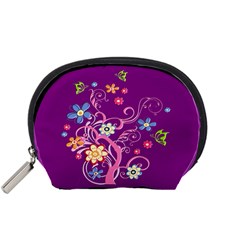 Flowery Flower Accessory Pouch (small)