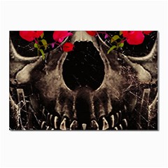 Death and Flowers Postcards 5  x 7  (10 Pack)