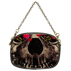 Death and Flowers Chain Purse (Two Sided) 