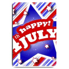 4th Of July Celebration Design Large Door Mat by dflcprints