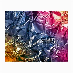 Texture   Rainbow Foil By Dori Stock Glasses Cloth (small, Two Sided)