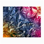 Texture   Rainbow Foil By Dori Stock Glasses Cloth (Small, Two Sided) Back