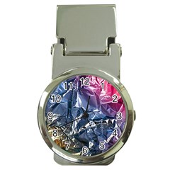 Texture   Rainbow Foil By Dori Stock Money Clip With Watch