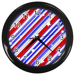 American Motif Wall Clock (black)