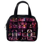 Physical Graffitied Classic Handbag (Two Sides) Back