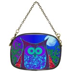 Moon Owl Chain Purse (Two Sided)  Front