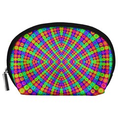 Many Circles Accessory Pouch (large) by SaraThePixelPixie