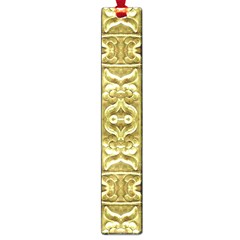 Gold Plated Ornament Large Bookmark by dflcprints