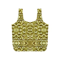 Gold Plated Ornament Reusable Bag (s) by dflcprints