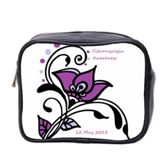 2015 Awareness Day Mini Travel Toiletry Bag (two Sides) by FunWithFibro