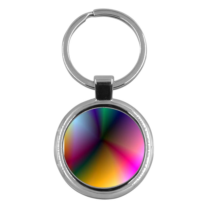 Prism Rainbow Key Chain (Round)