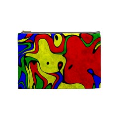 Abstract Cosmetic Bag (medium) by Siebenhuehner