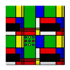 Mondrian Ceramic Tile by Siebenhuehner