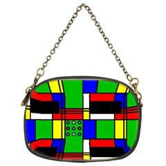 Mondrian Chain Purse (two Sided)  by Siebenhuehner