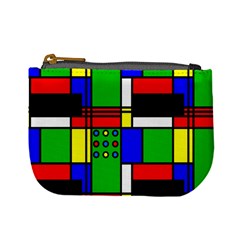 Mondrian Coin Change Purse by Siebenhuehner