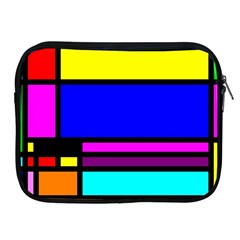 Mondrian Apple Ipad Zippered Sleeve by Siebenhuehner