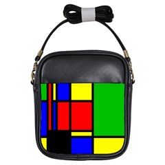 Mondrian Girl s Sling Bag by Siebenhuehner