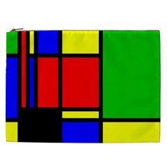 Mondrian Cosmetic Bag (xxl) by Siebenhuehner